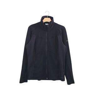 Columbia Titanium Omni-Dry Black Full Zip Long Sleeve Performance Jacket